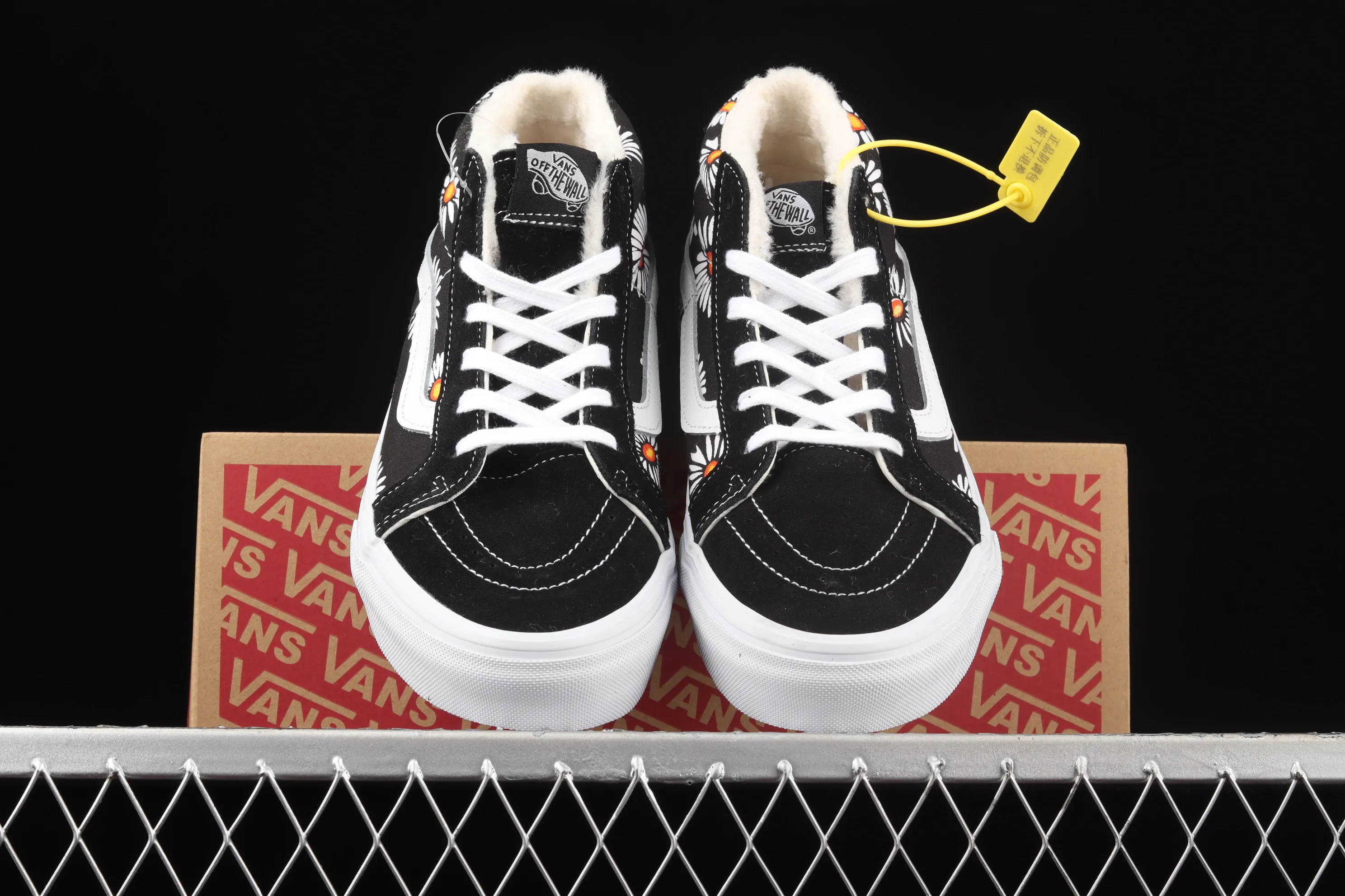 All categories Vans Vans series Vans Mid Vans China Vans Sk8-Mid Quan Zhilong GD Daisy plus velvet China casual sneakers VN0A3WSK8-2